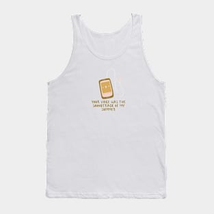 Thunder - romantic summer song Tank Top